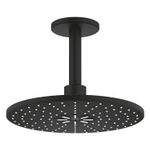 Casa si Gradina - Sanitare - Cazi si cabine de dus - Coloane si seturi de dus - Dus fix Grohe 22124KF0, SmartActive 310, pe tavan, 310 mm, 2 functii, necesita valva, mat, negru - Infinity.ro
