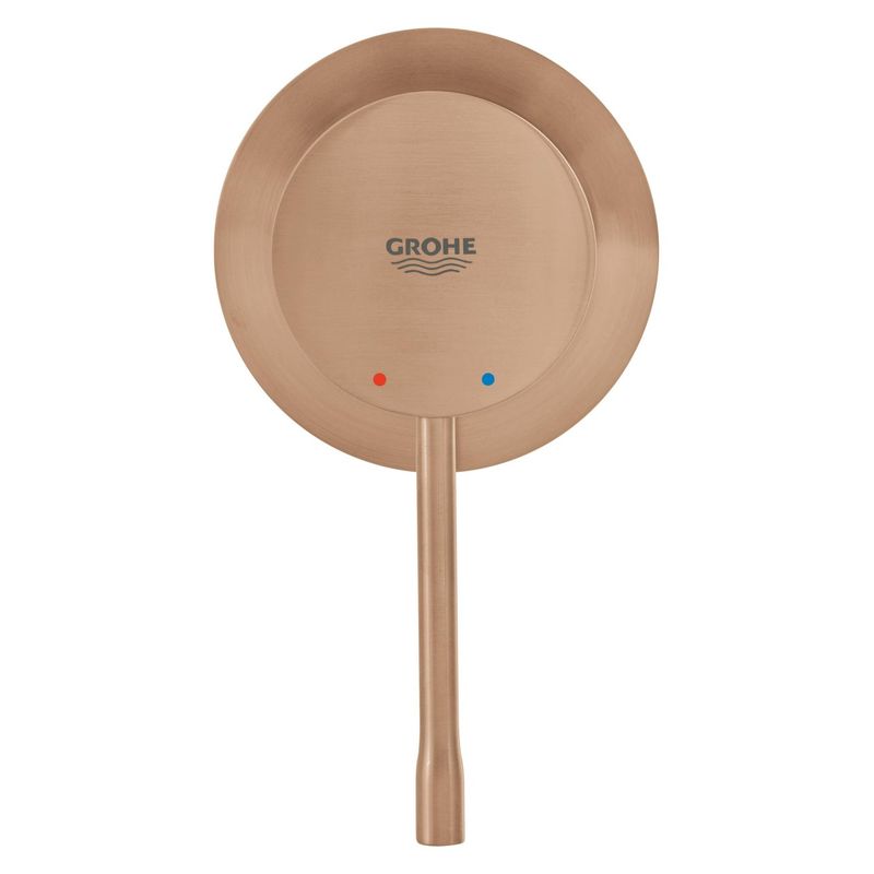 Casa si Gradina - Sanitare - Cazi si cabine de dus - Coloane si seturi de dus - Unitate comanda Grohe 29197DL0, Essence, 2 functii, include valva, mat, cupru - Infinity.ro
