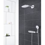 Casa si Gradina - Sanitare - Cazi si cabine de dus - Coloane si seturi de dus - Sistem de dus Grohe 26446LS0, SmartControl 360, termostat, incastrat, 360 mm, 2 functii, anti-oparire, anti-calcar, crom - Infinity.ro