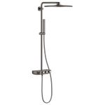 Casa si Gradina - Sanitare - Cazi si cabine de dus - Coloane si seturi de dus - Sistem de dus Grohe 26508A00, SmartControl 310, termostat, 310 mm, 2 functii, lucios, grafit - Infinity.ro