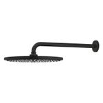 Casa si Gradina - Sanitare - Cazi si cabine de dus - Coloane si seturi de dus - Dus fix Grohe 26066KF0, Rainshower 310, pe perete, 310 mm, 1 functie, mat, negru - Infinity.ro
