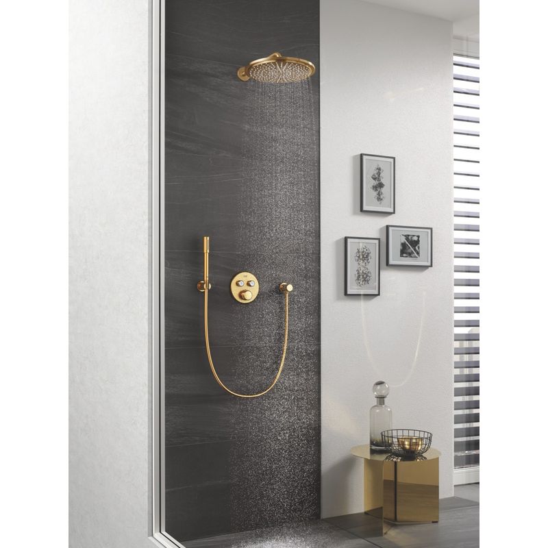 Casa si Gradina - Sanitare - Cazi si cabine de dus - Coloane si seturi de dus - Unitate control Grohe 29119GN0, Grohtherm Smartcontrol, 1/2'', 2 iesiri, termostat, incastrat - Infinity.ro
