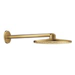 Casa si Gradina - Sanitare - Cazi si cabine de dus - Coloane si seturi de dus - Dus fix Grohe 26475GN0, SmartActive 310, 1/2'', pe perete, 310 mm, 2 functii, necesita valva, mat, auriu - Infinity.ro