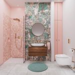 Casa si Gradina - Sanitare - Cazi si cabine de dus - Coloane si seturi de dus - Dus fix Grohe 26475DL0, SmartActive 310, pe perete, 310 mm, 2 functii, necesita valva, mat, cupru - Infinity.ro