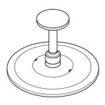 Casa si Gradina - Sanitare - Cazi si cabine de dus - Coloane si seturi de dus - Dus fix Grohe 26477A00, SmartActive 310 mm, pe tavan, 2 functii, 310 mm, necesita valva, lucios, grafit - Infinity.ro