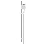 Casa si Gradina - Sanitare - Cazi si cabine de dus - Coloane si seturi de dus - Coloana de dus Grohe 26586LS0, SmartActive 130 Cube, 1/2'', 3 functii, 900 mm, etajera, crom - Infinity.ro