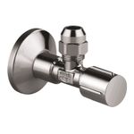 Casa si Gradina - Sanitare - Instalatii hidro - Robineti - Robinet cu ventil Grohe 22039A00, 1/2'' x 3/8'', fara marcaj, lucios, grafit - Infinity.ro