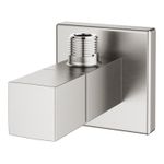Casa si Gradina - Sanitare - Instalatii hidro - Robineti - Robinet coltar Grohe 22012DC0, 1/2'' x 3/8'', metal, mat, otel satinat - Infinity.ro