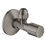 Casa si Gradina - Sanitare - Instalatii hidro - Robineti - Robinet cu ventil de colt Grohe 22037AL0, 1/2'', 3/8'', mat, grafit - Infinity.ro