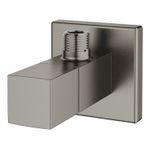 Casa si Gradina - Sanitare - Instalatii hidro - Robineti - Robinet cu ventil Grohe 22012AL0, Eurocube, 1/2'' x 3/8'', fara marcaj, mat, grafit - Infinity.ro