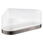 Casa si Gradina - Sanitare - Cazi si cabine de dus - Accesorii cada - Raft de colt Grohe 41038A00, Selection, montare pe perete, fixare ascunsa, ABS/Metal, lucios, grafit - Infinity.ro