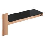 Casa si Gradina - Sanitare - Cazi si cabine de dus - Accesorii cada - Raft sistem dus Grohe 101677DA00, SPA Aqua Pure, 231 x 91 mm, metal/acril, lucios, cupru - Infinity.ro