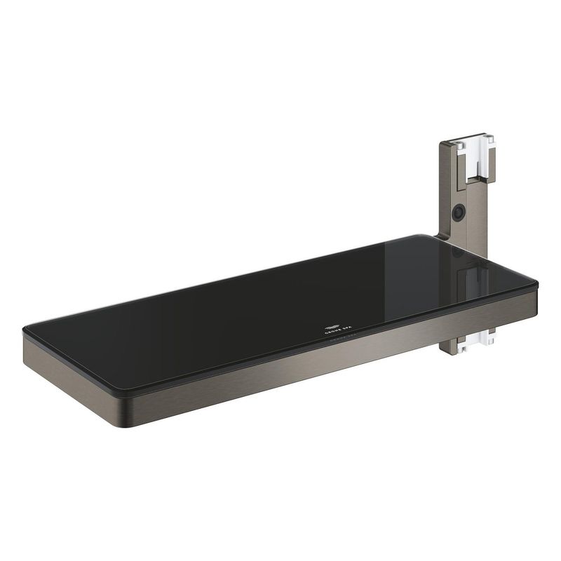 Casa si Gradina - Sanitare - Cazi si cabine de dus - Accesorii cada - Raft sistem dus Grohe 101677AL00, SPA Aqua Pure, 231 x 91 mm, metal/acril, mat, grafit - Infinity.ro