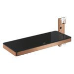 Casa si Gradina - Sanitare - Cazi si cabine de dus - Accesorii cada - Raft sistem dus Grohe 101677DL00, SPA Aqua Pure, 231 x 91 mm, metal/acril, mat, cupru - Infinity.ro