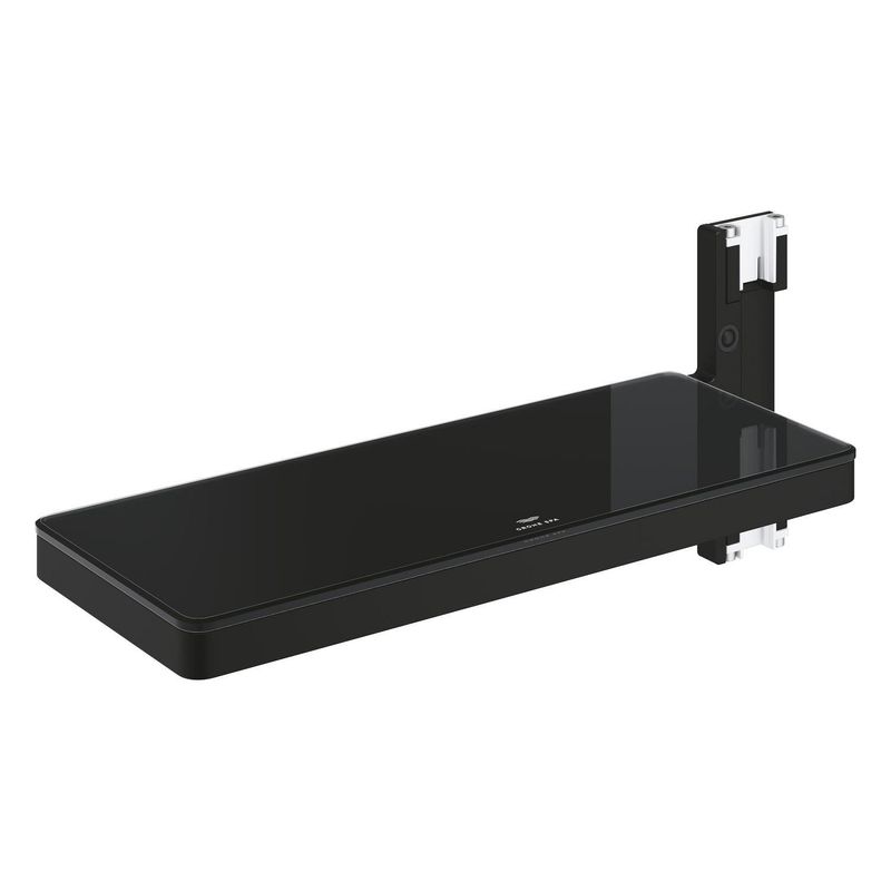 Casa si Gradina - Sanitare - Cazi si cabine de dus - Accesorii cada - Raft sistem dus Grohe 101677KF00, SPA Aqua Pure, 231 x 91 mm, metal/acril, mat, negru - Infinity.ro