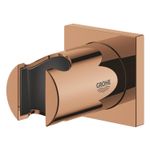 Casa si Gradina - Sanitare - Suporturi si accesorii baie - Suporturi baie - Suport para dus Grohe 27075DA0, Rainshower, pe perete, universal, lucios, cupru - Infinity.ro