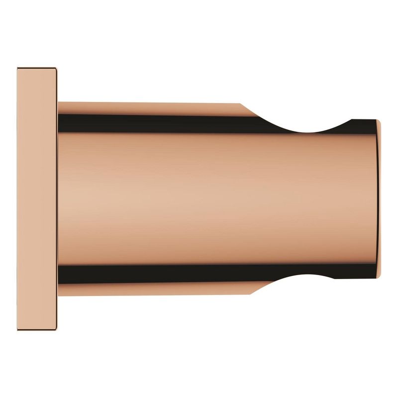 Casa si Gradina - Sanitare - Suporturi si accesorii baie - Suporturi baie - Suport para dus Grohe 27075DA0, Rainshower, pe perete, universal, lucios, cupru - Infinity.ro