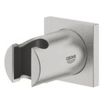 Casa si Gradina - Sanitare - Suporturi si accesorii baie - Suporturi baie - Suport para dus Grohe 27075DC0, Rainshower, pe perete, universal, mat, otel satinat - Infinity.ro