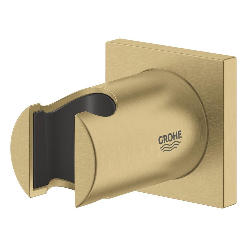 Casa si Gradina - Sanitare - Suporturi si accesorii baie - Suporturi baie - Suport para dus Grohe 27075GN0, Rainshower, pe perete, universal, mat, auriu - Infinity.ro