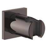 Casa si Gradina - Sanitare - Suporturi si accesorii baie - Suporturi baie - Suport para dus Grohe 27075A00, Rainshower, pe perete, universal, lucios, grafit - Infinity.ro