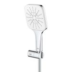 Casa si Gradina - Sanitare - Cazi si cabine de dus - Coloane si seturi de dus - Set para dus Grohe 26588LS0, SmartActive 130, suport, 130 mm, 3 functii, crom - Infinity.ro