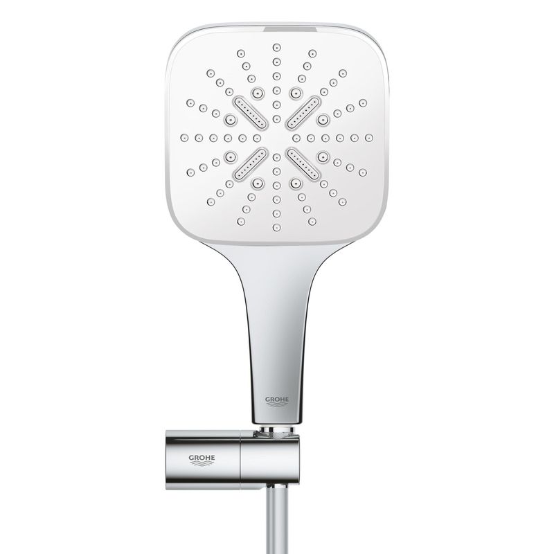 Casa si Gradina - Sanitare - Cazi si cabine de dus - Coloane si seturi de dus - Set para dus Grohe 26588LS0, SmartActive 130, suport, 130 mm, 3 functii, crom - Infinity.ro