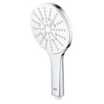 Casa si Gradina - Sanitare - Cazi si cabine de dus - Coloane si seturi de dus - Para de dus Grohe 26544LS0, Rainshower SmartActive 130, 1/2'', universala, 3 pulverizari, anti-calcar, crom/alb - Infinity.ro