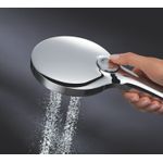 Casa si Gradina - Sanitare - Cazi si cabine de dus - Coloane si seturi de dus - Para de dus Grohe 26544LS0, Rainshower SmartActive 130, 1/2'', universala, 3 pulverizari, anti-calcar, crom/alb - Infinity.ro