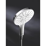 Casa si Gradina - Sanitare - Cazi si cabine de dus - Coloane si seturi de dus - Para de dus Grohe 26544LS0, Rainshower SmartActive 130, 1/2'', universala, 3 pulverizari, anti-calcar, crom/alb - Infinity.ro