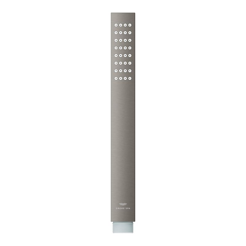 Casa si Gradina - Sanitare - Cazi si cabine de dus - Coloane si seturi de dus - Para de dus Grohe 26885AL0, SPA AQUA Cube, 1 functie, metal, mat, grafit - Infinity.ro