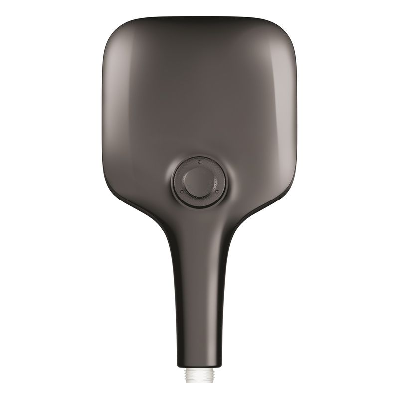 Casa si Gradina - Sanitare - Cazi si cabine de dus - Coloane si seturi de dus - Para de dus Grohe 26582A00, Rainshower SmartActive Cube 130, 1/2'', 3 functii, lucios, grafit - Infinity.ro