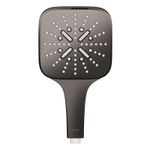 Casa si Gradina - Sanitare - Cazi si cabine de dus - Coloane si seturi de dus - Para de dus Grohe 26582A00, Rainshower SmartActive Cube 130, 1/2'', 3 functii, lucios, grafit - Infinity.ro