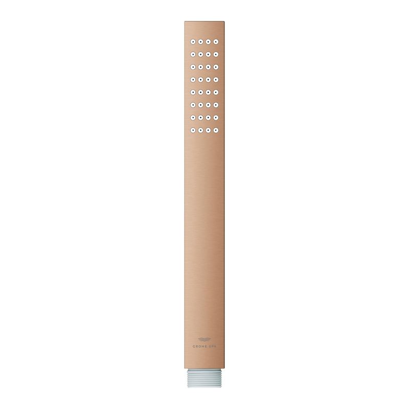 Casa si Gradina - Sanitare - Cazi si cabine de dus - Coloane si seturi de dus - Para de dus Grohe 26885DL0, SPA AQUA Cube, 1 functie, metal, mat, cupru - Infinity.ro
