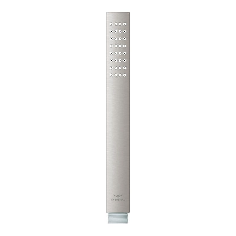 Casa si Gradina - Sanitare - Cazi si cabine de dus - Coloane si seturi de dus - Para de dus Grohe 26885DC0, SPA AQUA Cube, 1 functie, metal, mat, otel satinat - Infinity.ro