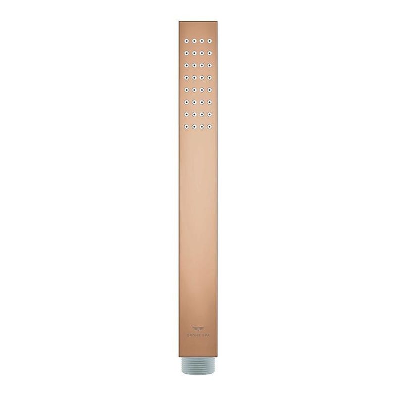Casa si Gradina - Sanitare - Cazi si cabine de dus - Coloane si seturi de dus - Para de dus Grohe 26885DA0, SPA AQUA Cube, 1 functie, metal, lucios, cupru - Infinity.ro