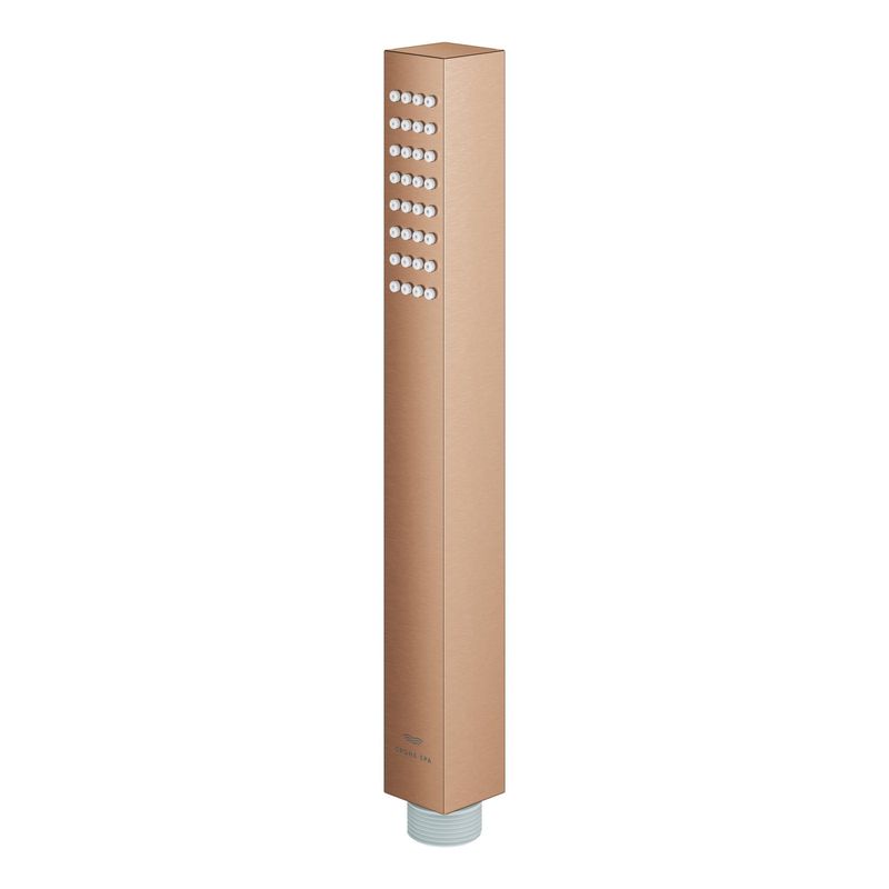 Casa si Gradina - Sanitare - Cazi si cabine de dus - Coloane si seturi de dus - Para de dus Grohe 26885DL0, SPA AQUA Cube, 1 functie, metal, mat, cupru - Infinity.ro