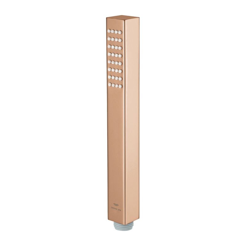 Casa si Gradina - Sanitare - Cazi si cabine de dus - Coloane si seturi de dus - Para de dus Grohe 26885DA0, SPA AQUA Cube, 1 functie, metal, lucios, cupru - Infinity.ro