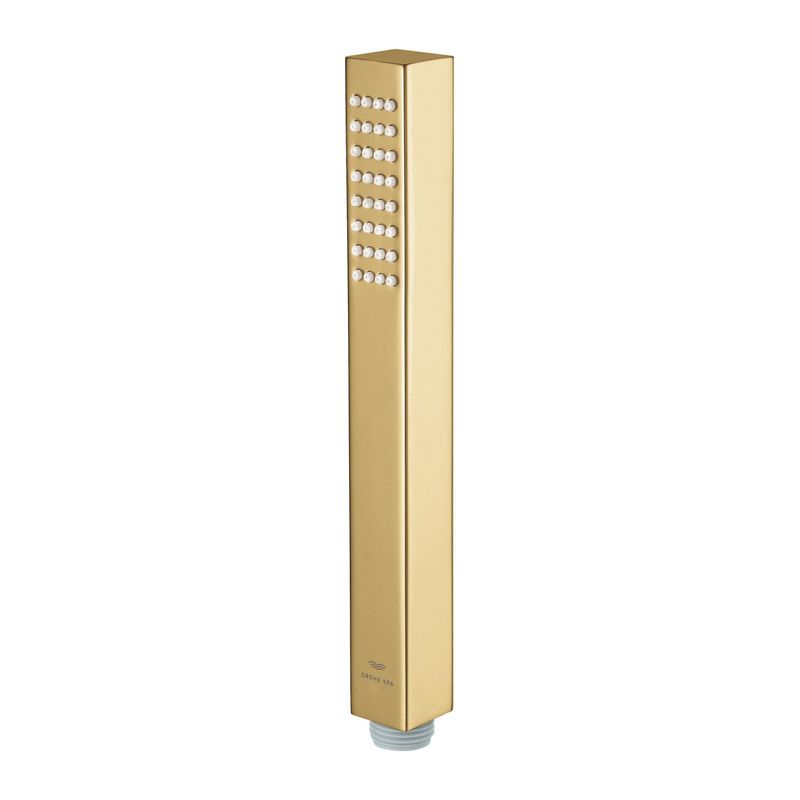 Casa si Gradina - Sanitare - Cazi si cabine de dus - Coloane si seturi de dus - Para de dus Grohe 26885GL0, SPA AQUA Cube, 1 functie, metal, lucios, auriu - Infinity.ro