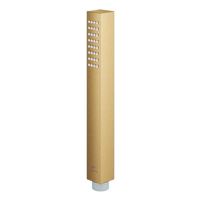 Casa si Gradina - Sanitare - Cazi si cabine de dus - Coloane si seturi de dus - Para de dus Grohe 26885GN0, SPA AQUA Cube, 1 functie, metal, mat, auriu - Infinity.ro