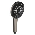 Casa si Gradina - Sanitare - Cazi si cabine de dus - Coloane si seturi de dus - Para de dus Grohe 101676AL00, SPA AQUA, 130 mm, 3 functii, ABS/acril, mat, grafit - Infinity.ro