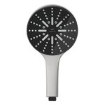 Casa si Gradina - Sanitare - Cazi si cabine de dus - Coloane si seturi de dus - Para de dus Grohe 101676DC00, SPA AQUA, 130 mm, 3 functii, ABS/acril, mat, otel satinat - Infinity.ro