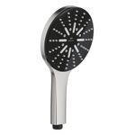 Casa si Gradina - Sanitare - Cazi si cabine de dus - Coloane si seturi de dus - Para de dus Grohe 101676DC00, SPA AQUA, 130 mm, 3 functii, ABS/acril, mat, otel satinat - Infinity.ro