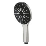 Casa si Gradina - Sanitare - Cazi si cabine de dus - Coloane si seturi de dus - Para de dus Grohe 101676DC00, SPA AQUA, 130 mm, 3 functii, ABS/acril, mat, otel satinat - Infinity.ro