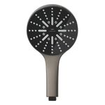 Casa si Gradina - Sanitare - Cazi si cabine de dus - Coloane si seturi de dus - Para de dus Grohe 101676AL00, SPA AQUA, 130 mm, 3 functii, ABS/acril, mat, grafit - Infinity.ro