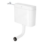 Casa si Gradina - Sanitare - Obiecte sanitare - Accesorii vase de toaleta - Rezervor WC podea Grohe 37355SH0, pe perete, universal, valva, plastic, alb - Infinity.ro