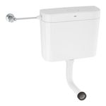 Casa si Gradina - Sanitare - Obiecte sanitare - Accesorii vase de toaleta - Rezervor WC podea Grohe 37355SH0, pe perete, universal, valva, plastic, alb - Infinity.ro