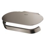 Casa si Gradina - Sanitare - Suporturi si accesorii baie - Suporturi baie - Suport hartie igienica Grohe 41069AL0, Selection, 1 rola, montare pe perete, fixare ascunsa, mat, grafit - Infinity.ro