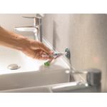 Casa si Gradina - Sanitare - Suporturi si accesorii baie - Suporturi baie - Suport hartie igienica Grohe 41102DC0, Start Cube, pe perete, metal, mat, otel satinat - Infinity.ro