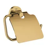 Casa si Gradina - Sanitare - Suporturi si accesorii baie - Suporturi baie - Suport hartie igienica Grohe 40367GL1, Essentials, 1 rola, fixare ascunsa, lucios, auriu - Infinity.ro