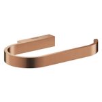 Casa si Gradina - Sanitare - Suporturi si accesorii baie - Suporturi baie - Suport hartie igienica Grohe 41068DL0, Selection, 1 rola, montare pe perete, fixare ascunsa, mat, cupru - Infinity.ro